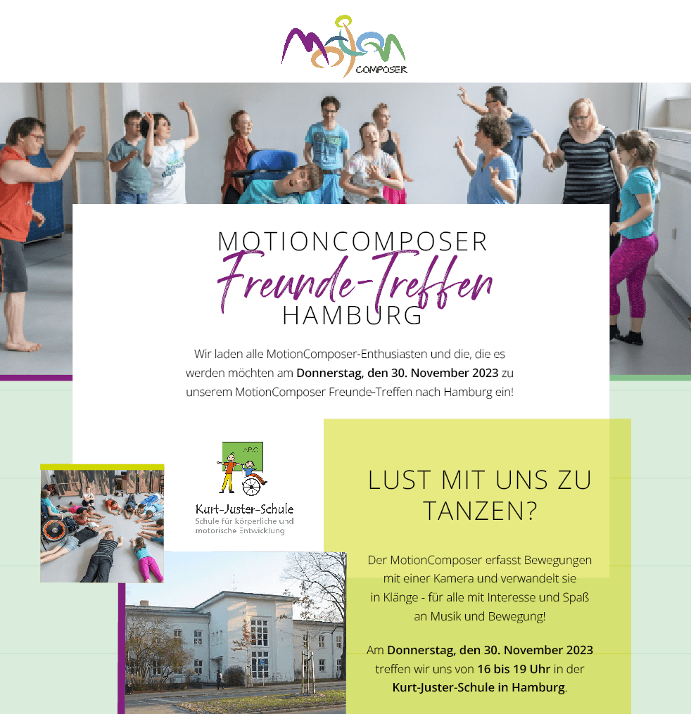 Flyervorschau MotionComposer Freunde-Treffen Hamburg
